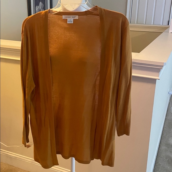 August Silk Amber Cardigan - Picture 1 of 5